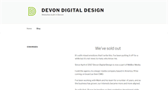 Desktop Screenshot of devondigitaldesign.com